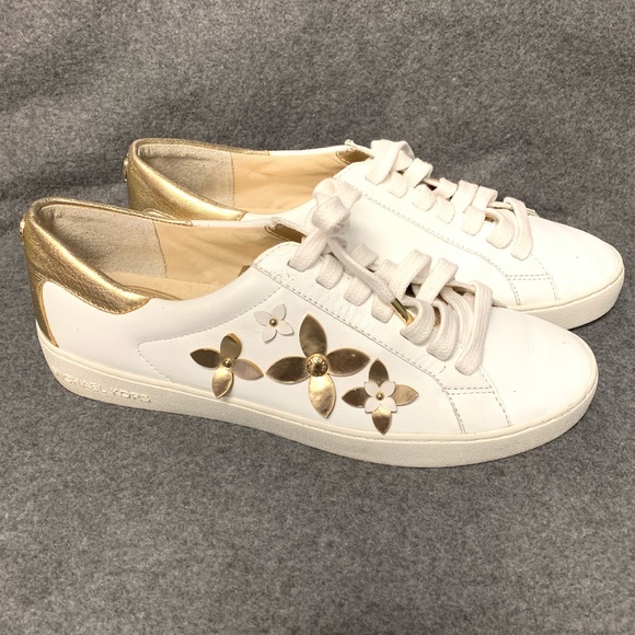 embellished tennis shoes
